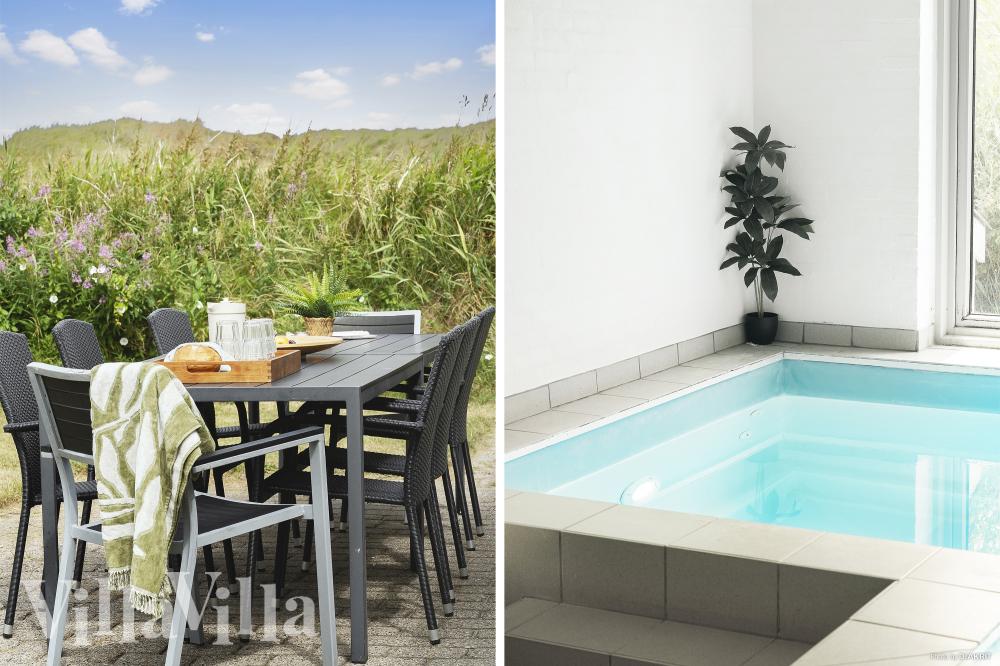 Der schicke Pool im Luxusferienhaus Nr. 974 für 8 Personen