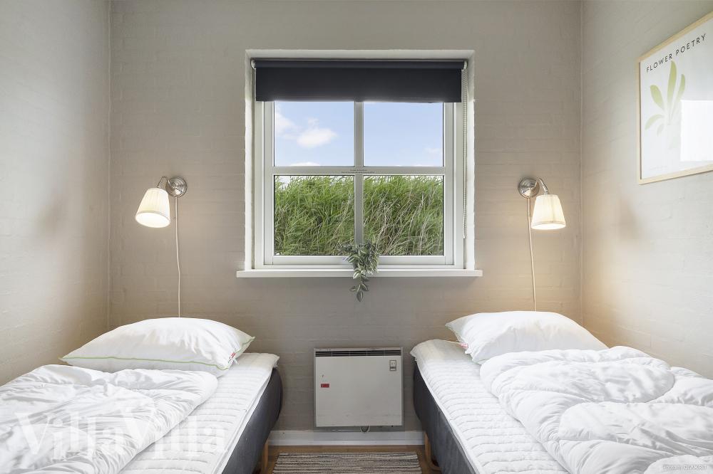 Schlafzimmer im Luxusferienhaus Nr. 974 in Westjütland