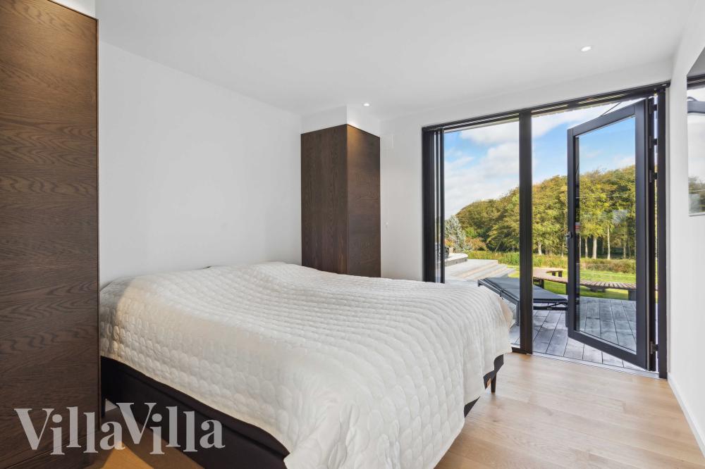 Schlafzimmer im Luxusferienhaus Nr. 992 in Südjütland