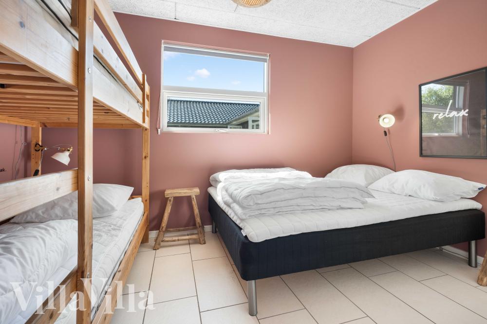 Schlafzimmer im Luxusferienhaus Nr. 991 in Nordseeland