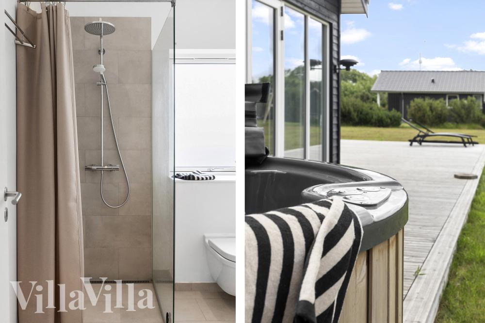 Das Luxusferienhaus Nr. 969 bietet u. a. einen tollen Whirlpool