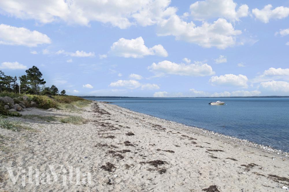 Der Strand in der Nähe von Luxusferienhaus Nr. 921.