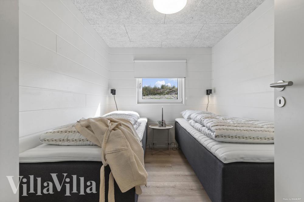 Schlafzimmer im Luxusferienhaus Nr. 967 in Ostjütland