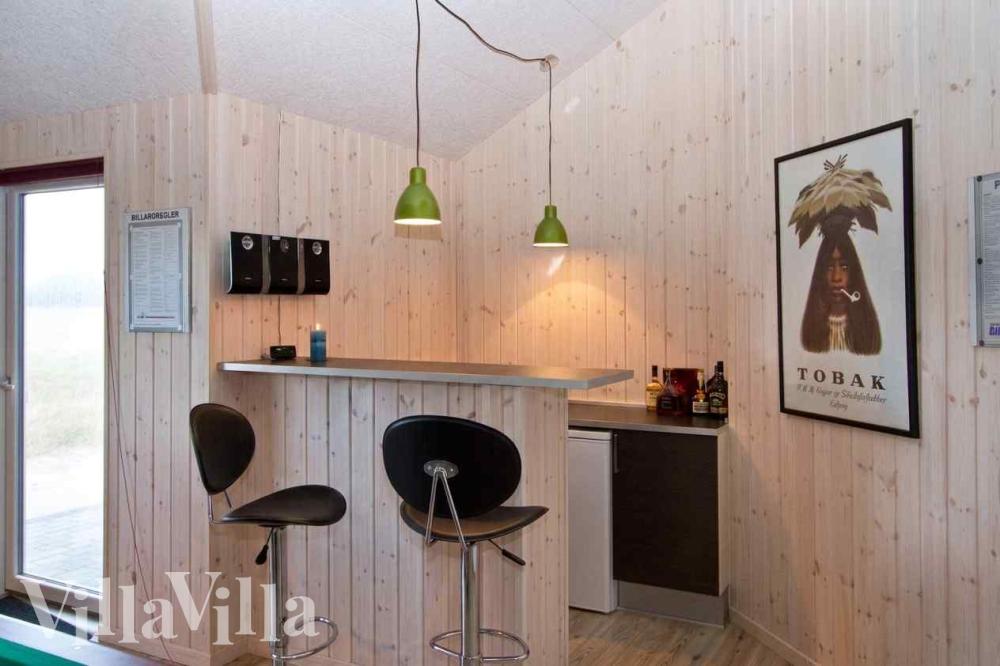Das Ferienhaus 283 ist mit eigener Bar ausgestattet