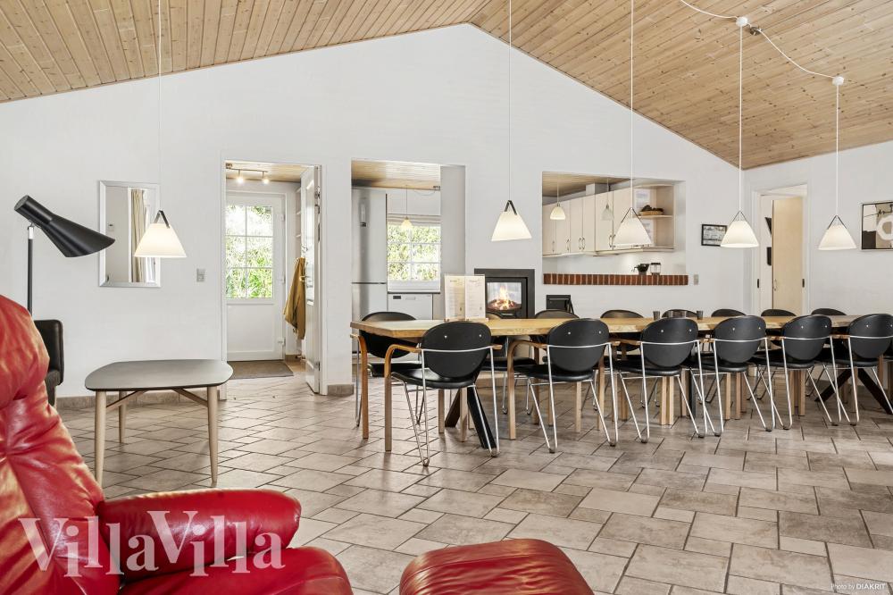 In der Sofalandschaft des Ferienhauses Nr. 989 kann man es richtig gemütlich machen.