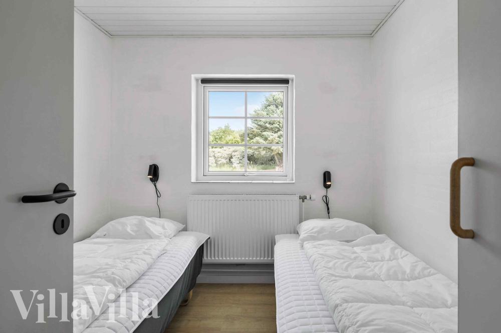 Schlafzimmer im Luxusferienhaus Nr. 1005 in Westjütland