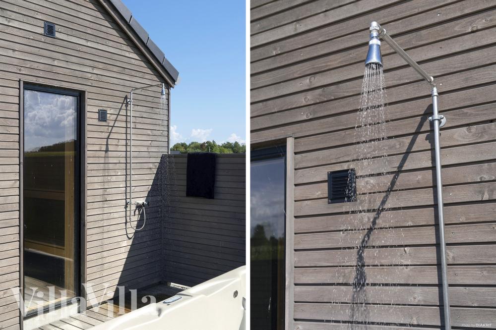 Das Luxusferienhaus Nr. 648 ist unter anderem mit einer schönen Sauna ausgestattet.