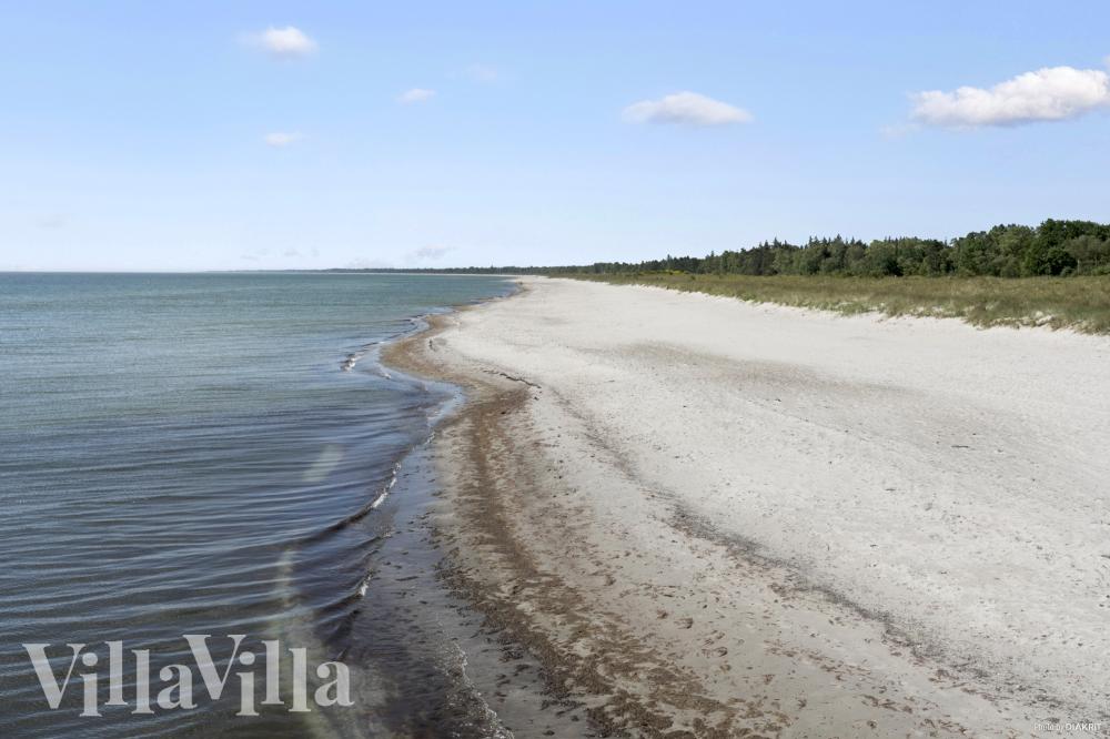 Der herrliche Strand in der Nähe von Luxusferienhaus Nr. 911 bei Lolland/Falster/Mön.