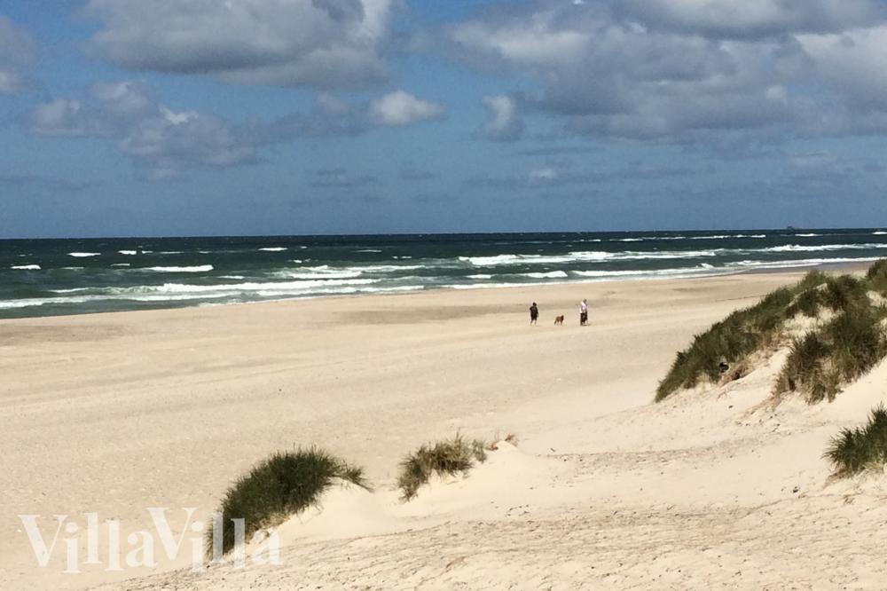 Der Strand in der Nähe von Luxusferienhaus Nr. 1007.