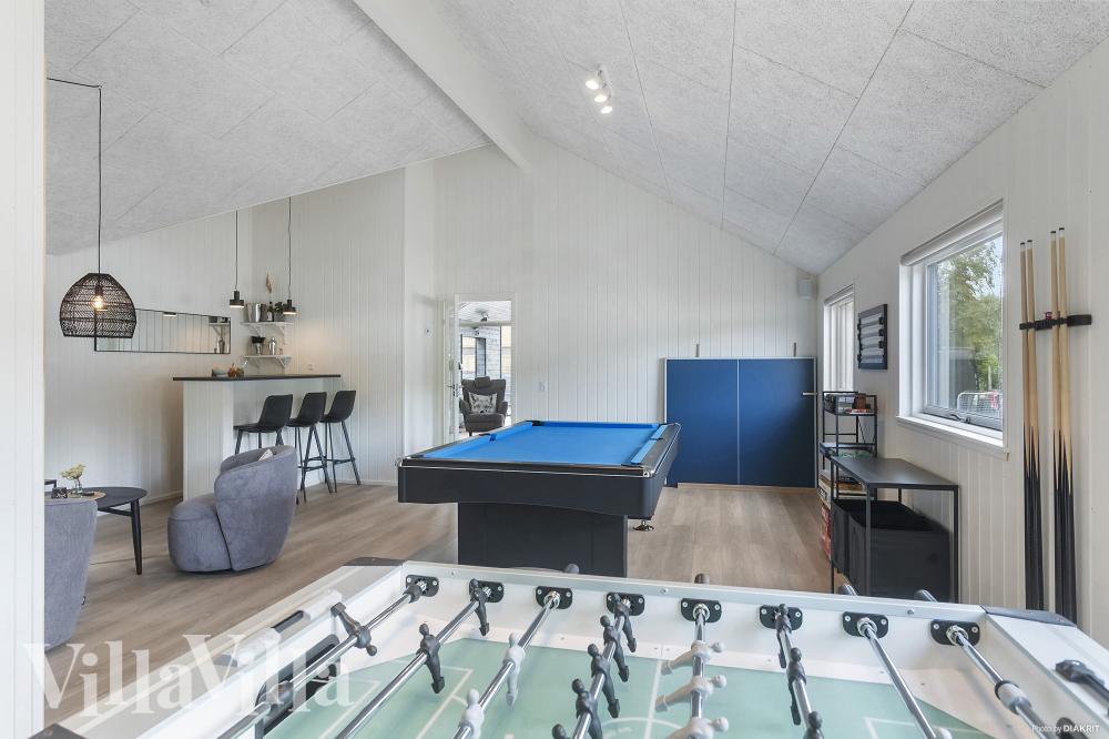 Veranstaltet ein Turnier im Aktivitätsraum, wenn ihr das Ferienhaus Nr. 960 in Lolland/Falster/Mön besucht.