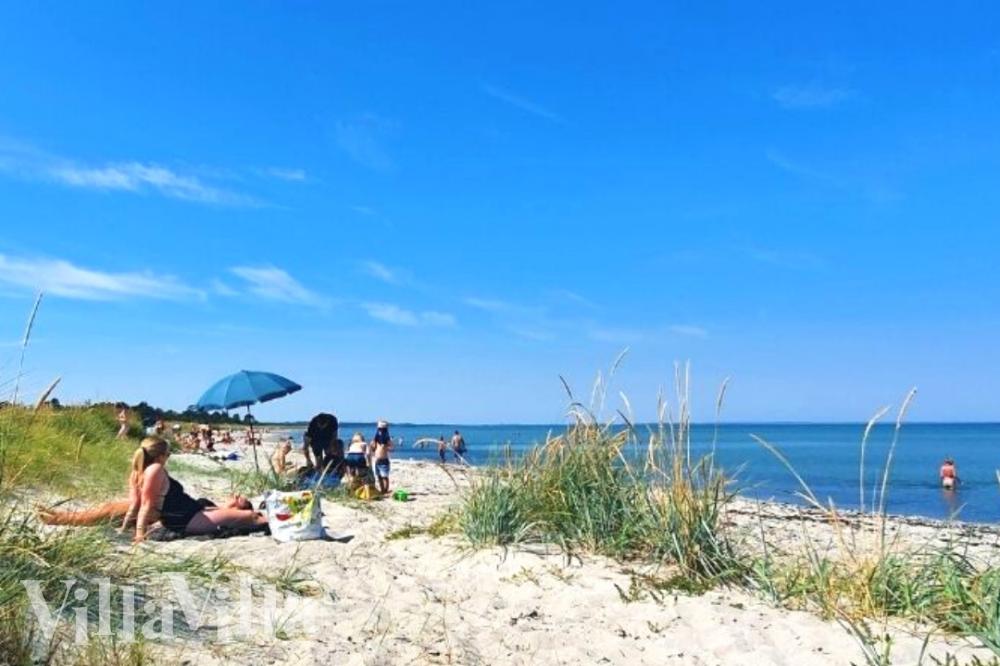 Der Strand in der Nähe von Luxusferienhaus Nr. 1011.