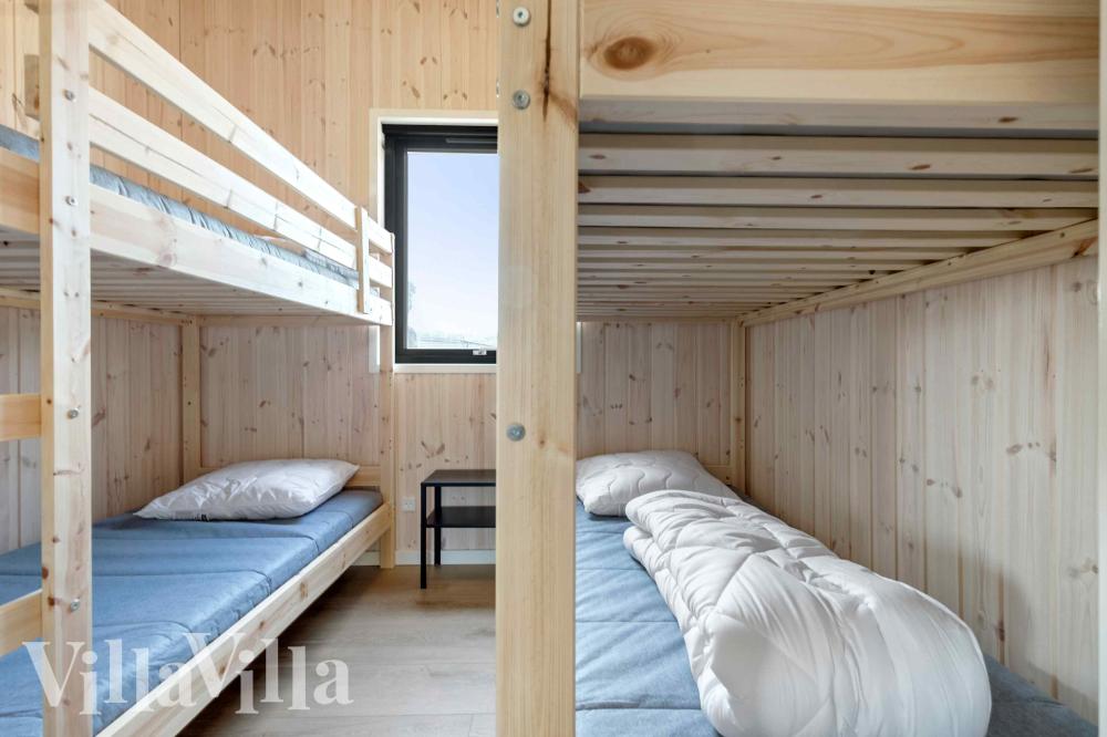Schlafzimmer im Luxusferienhaus Nr. 1014 in Ostjütland
