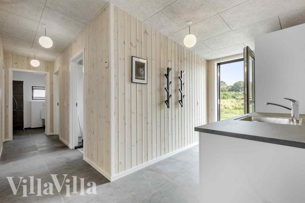Der Eingangsbereich im Luxusferienhaus 1014 bietet viel Platz