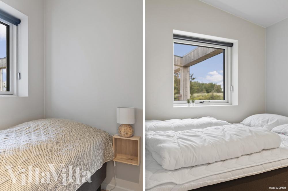 Eines der 6 Schlafzimmer im Luxusferienhaus Nr. 1030