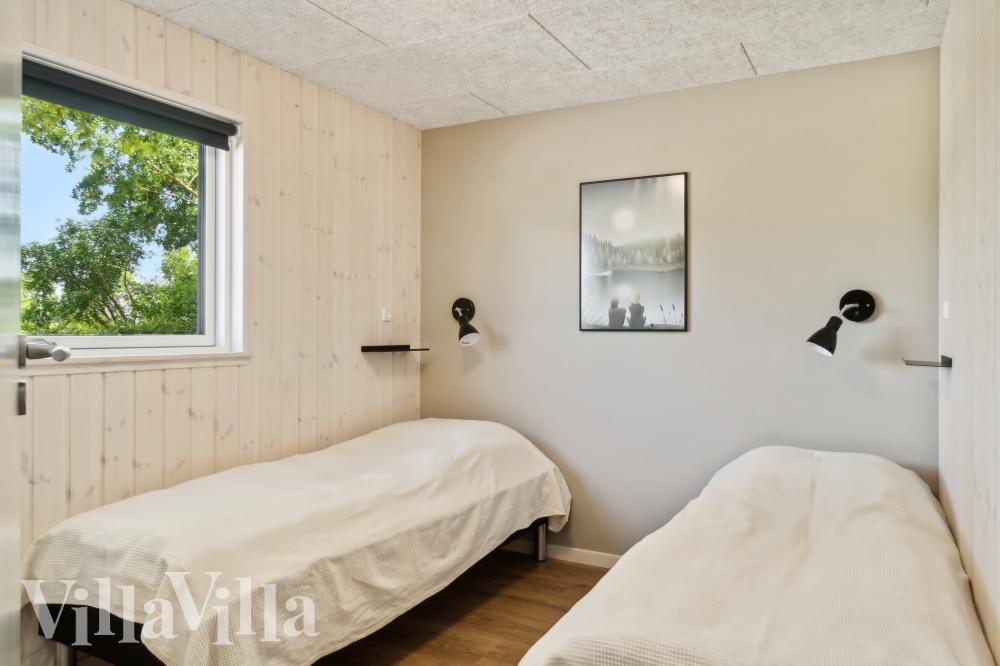 Eines der 5 Schlafzimmer im Luxusferienhaus Nr. 1026