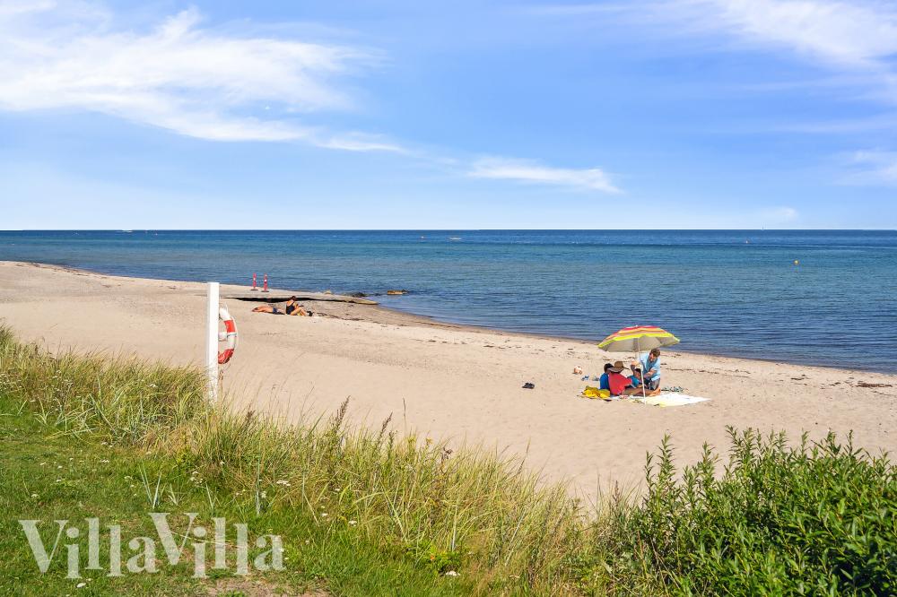 Der Strand in der Nähe von Luxusferienhaus Nr. 1027.